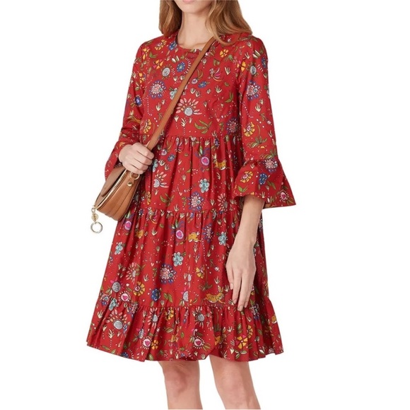 LA DoubleJ Dresses & Skirts - La DoubleJ Rent the Runway Pre-Loved Bambi Dress, Red, Medium